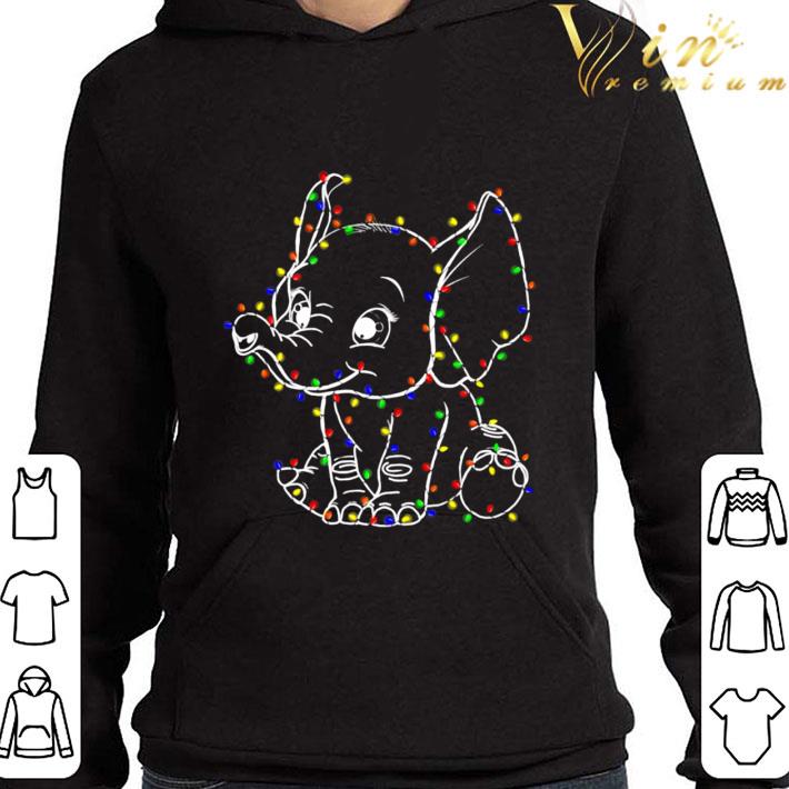 Elephant Christmas Light shirt 3 Elephant Christmas Light shirt
