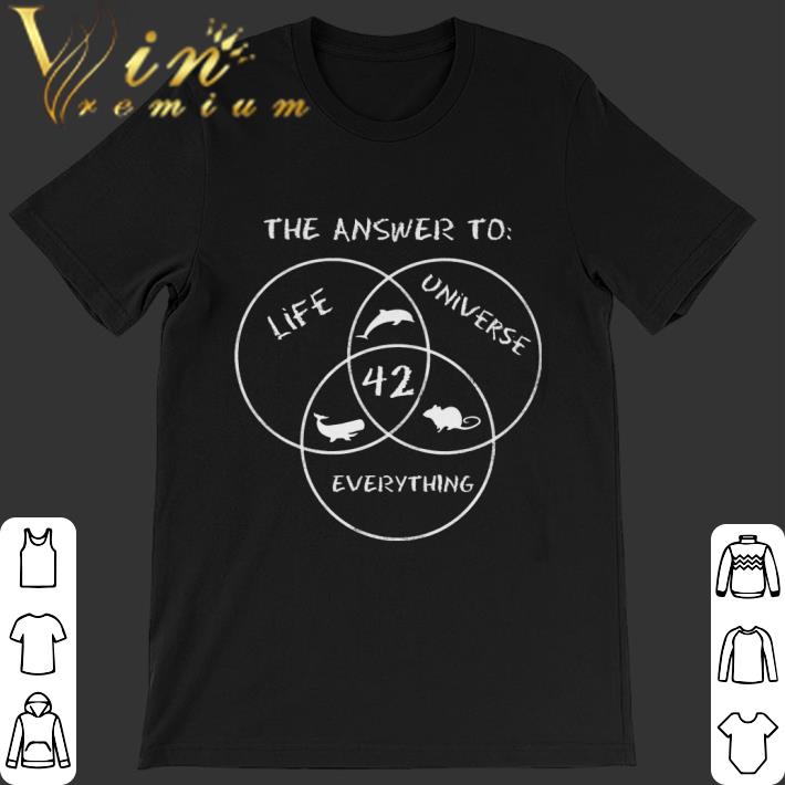 life the universe and everything shirt