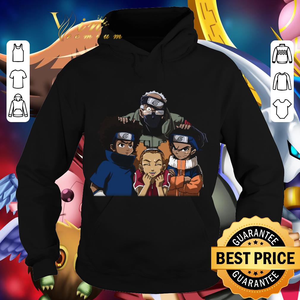 The Boondocks characters Naruto shirt 3 The Boondocks characters Naruto shirt