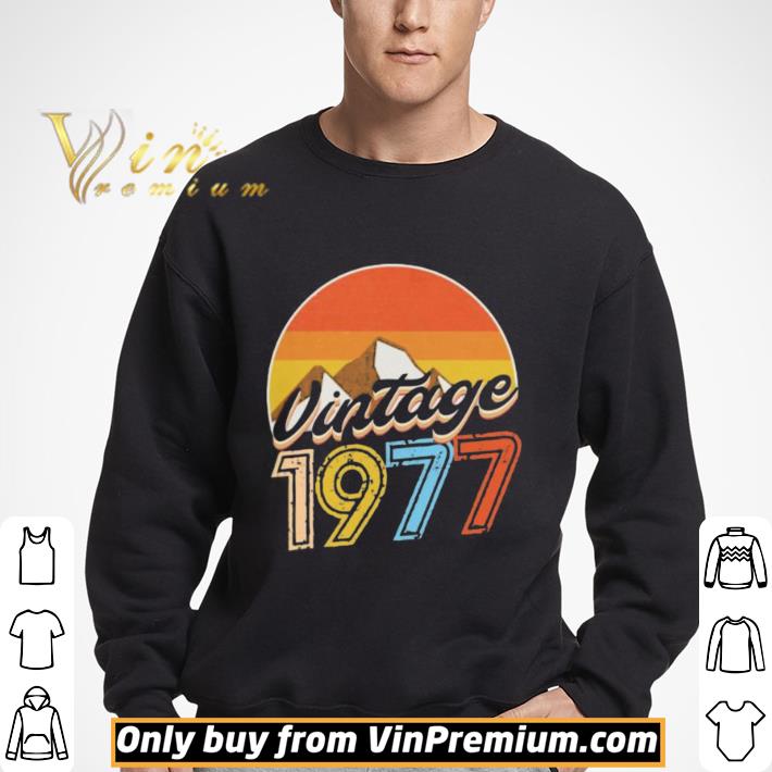 Vintage 1977 Vintage retro shirt