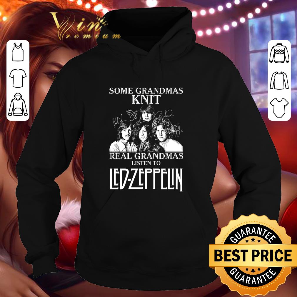 Funny Some grandmas KNIT real grandmas listen to Led-Zeppelin band member signatures shirt 3 Funny Some grandmas KNIT real grandmas listen to Led-Zeppelin band member signatures shirt