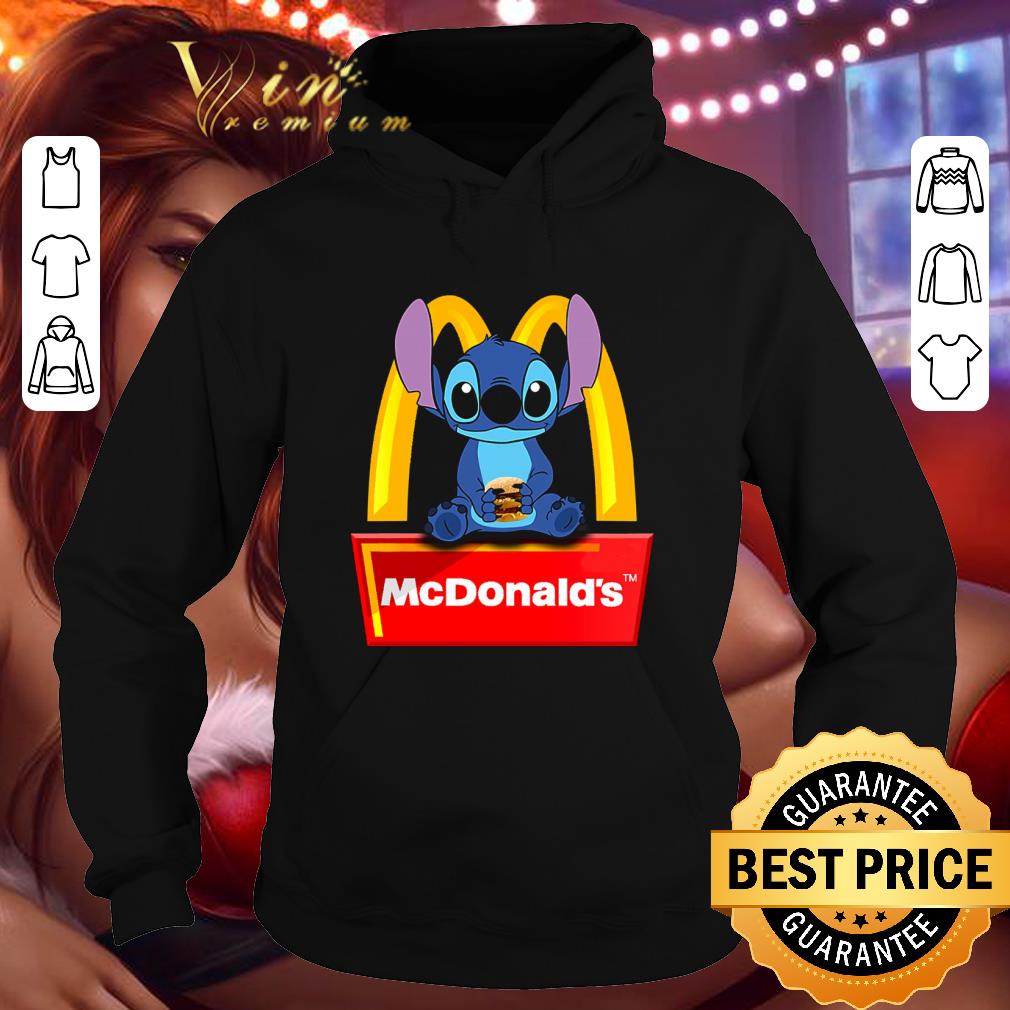Official Stitch mashup McDonald's shirt