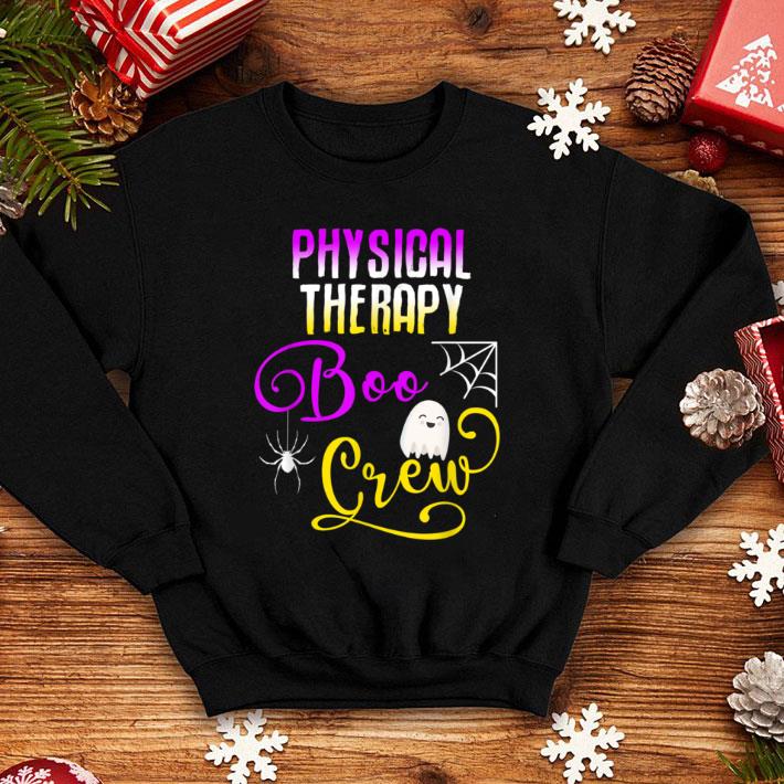 Official Physical Therapy Boo Crew Halloween Ghost Group Matching shirt
