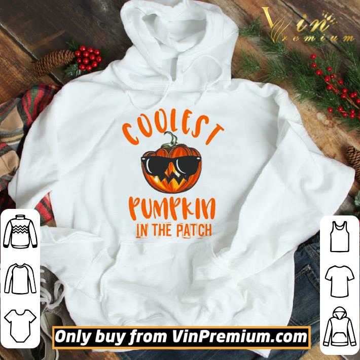Coolest Pumpkin In The Patch Cute Halloween Costume shirt