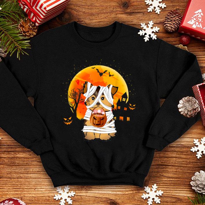 Hot Morkie Boo Halloween Dog shirt