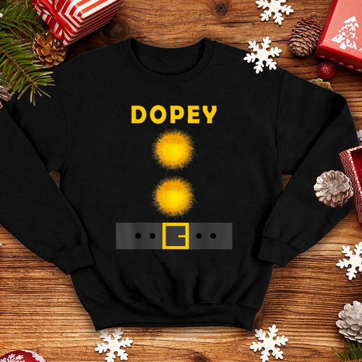 Awesome DOPEY Dwarf Halloween Costume Funny Idea DOPEY shirt