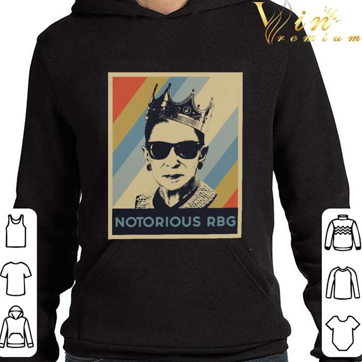 Ruth Bader Ginsburg Notorious RBG Crown Cool shirt