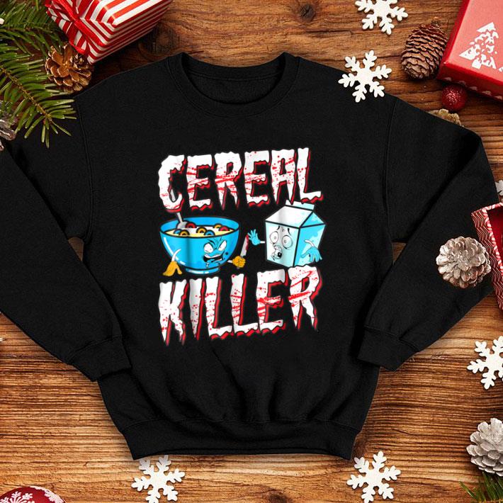 Top Funny Halloween Costume Cereal Killer shirt