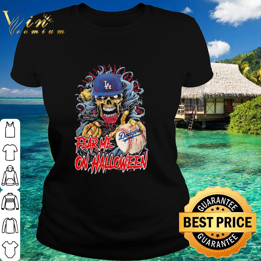 dodgers halloween shirt