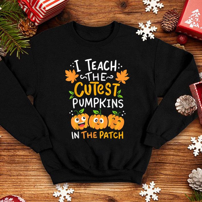 Original Halloween Pre-K Teacher Cutest Pumpkins shirt