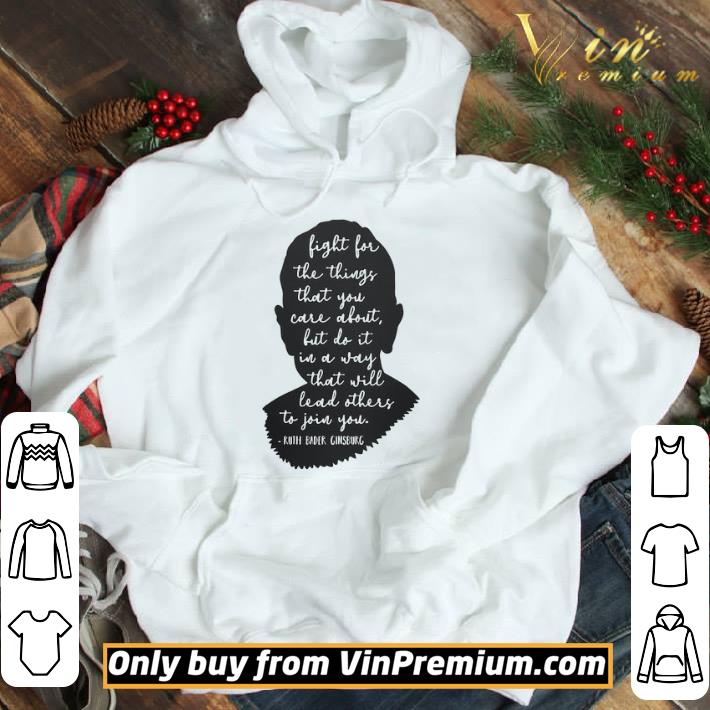 Ruth Bader Ginsburg Quote Rest in peace shirt