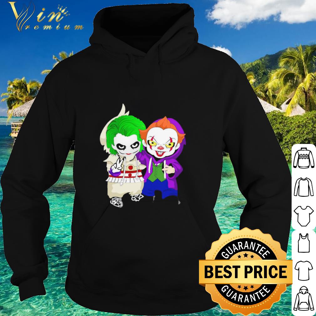 Best Baby Michael Myers and Pennywise Halloween shirt