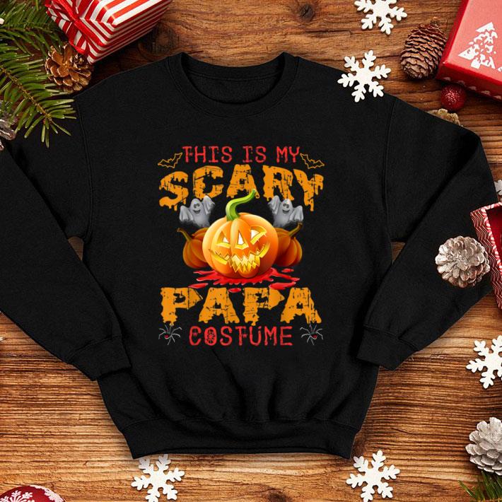 Awesome This Is My Scary Papa Costume Halloween shirt