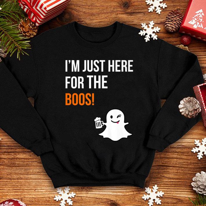 Hot Halloween - I'm Just Here For The Boos shirt