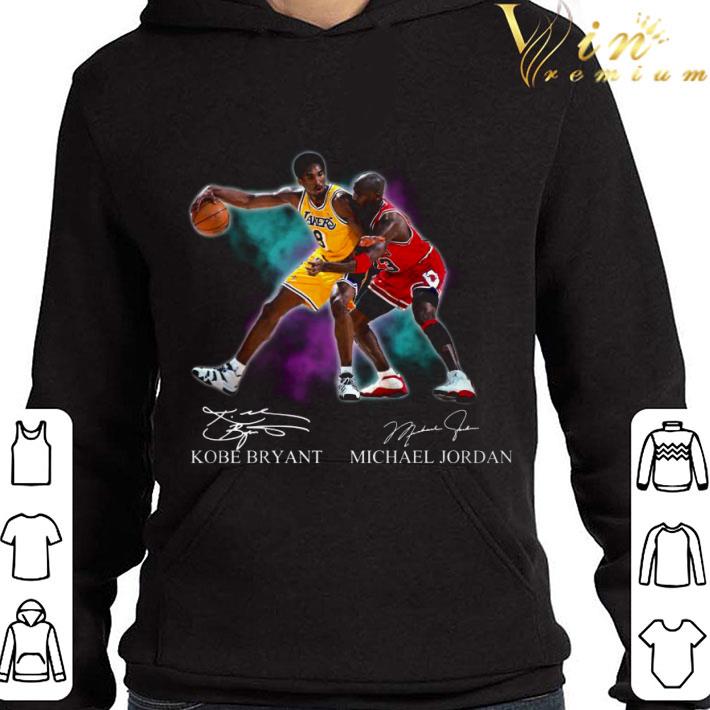 Signatures Kobe Bryant and Michael Jordan shirt