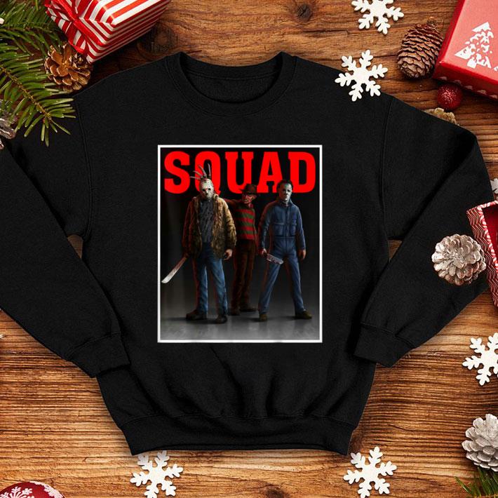 Awesome Jason Squad Halloween Horror Funny Scary Distressed Costume shirt