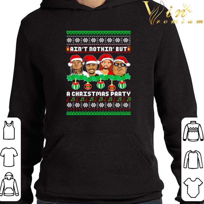 Rap Legends Ain’t nothin’ But A Christmas Party sweater