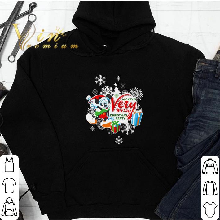 Mickey's Very Merry Christmas Party tshirt