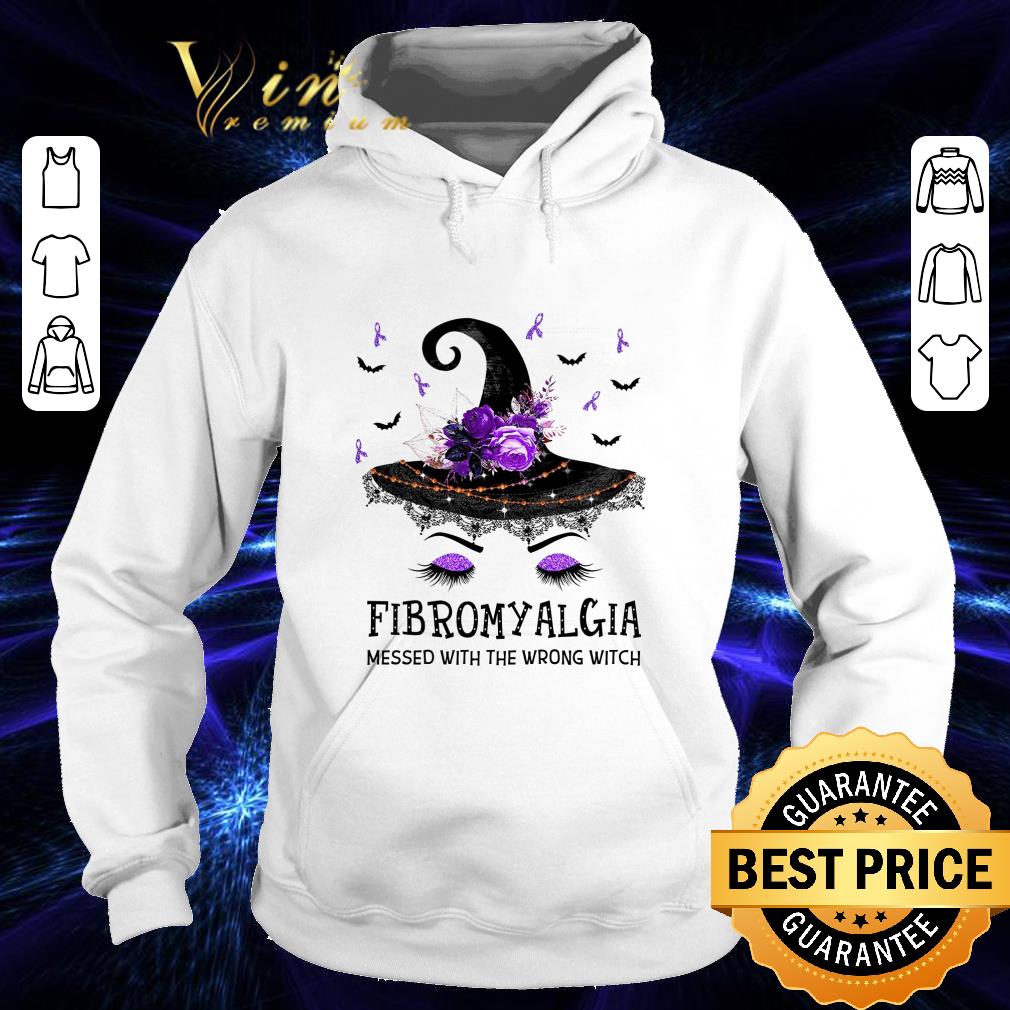 Official Fibromyalgia messed with the wrong witch halloween shirt