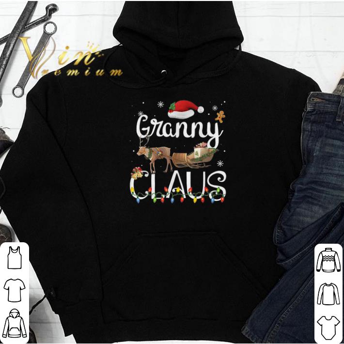 Granny Claus Funny Grandma Santa Pajamas Christmas tshirt