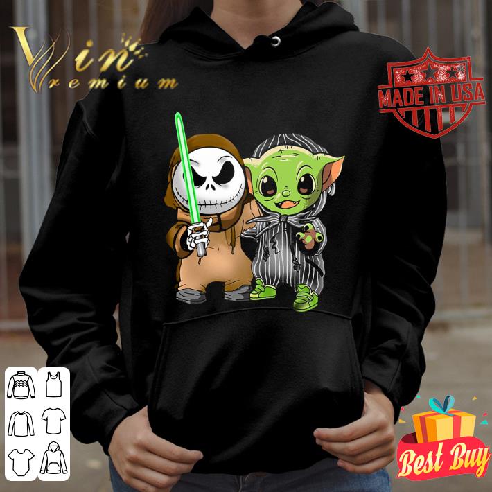 Original Baby Yoda and Jack Skellington Star Wars shirt 3 Original Baby Yoda and Jack Skellington Star Wars shirt