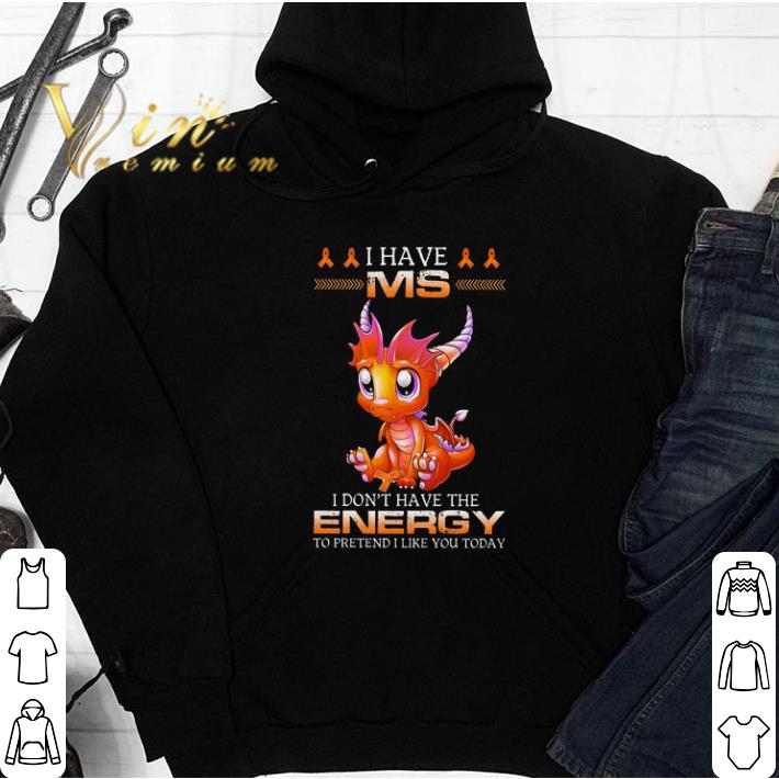 I Have Ms Dragon I Don't Have The Energy To Pretendi Like You Today tshirt