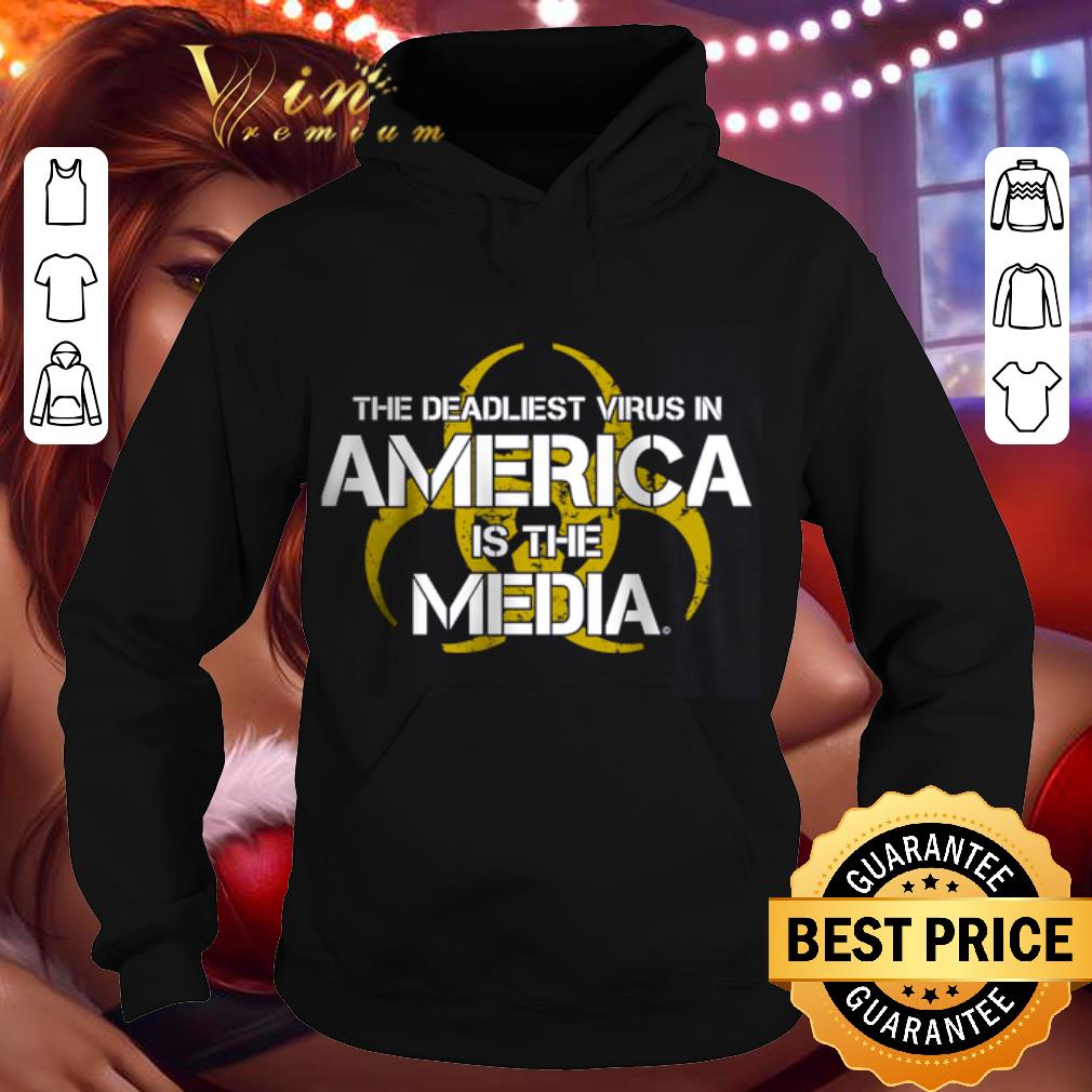 Official Biological Hazards The Deadliest Virus In America Is The Media shirt