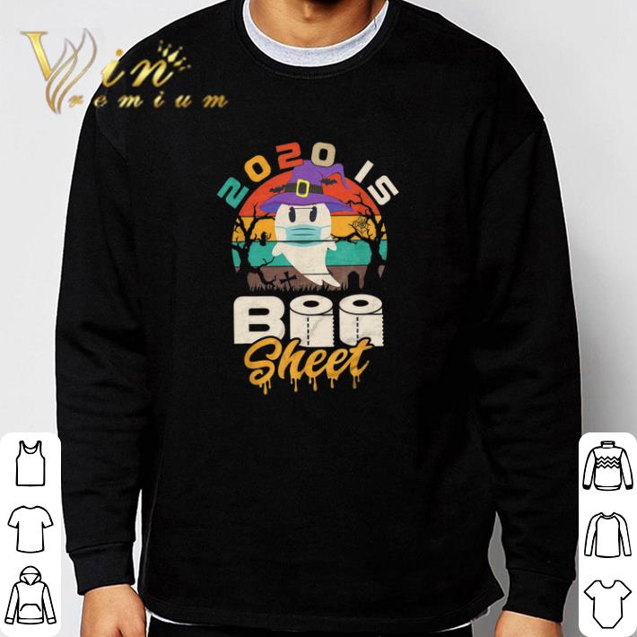 Awesome Halloween Boo Witch Face Mask 2020 Is Boo Sheet tshirt sweatshirt