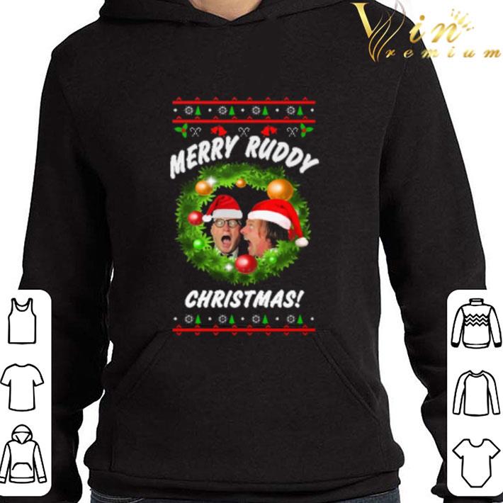 Merry Ruddy Christmas Bottom Richie & Eddie Hitler Xmas Ugly shirt 3 Merry Ruddy Christmas Bottom Richie & Eddie Hitler Xmas Ugly shirt