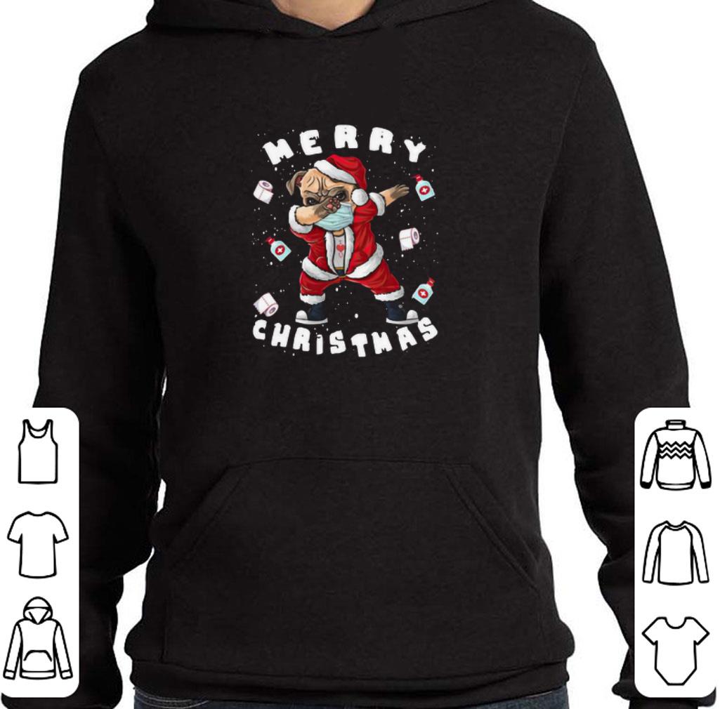 Santa Pug Dabbing Face Mask Merry Christmas 2020 quarantine sweater shirt 3 Santa Pug Dabbing Face Mask Merry Christmas 2020 quarantine sweater shirt