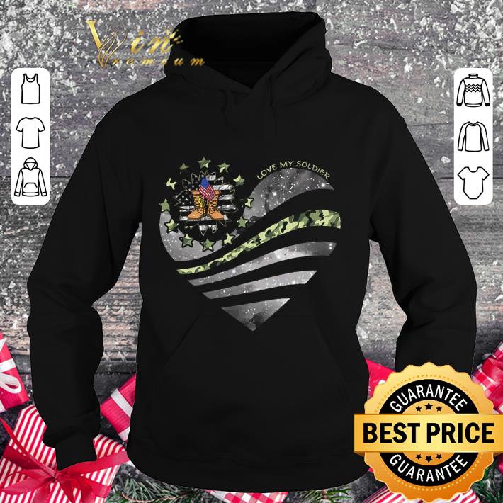 Original Heart American flag love my soldier shirt 3 Original Heart American flag love my soldier shirt