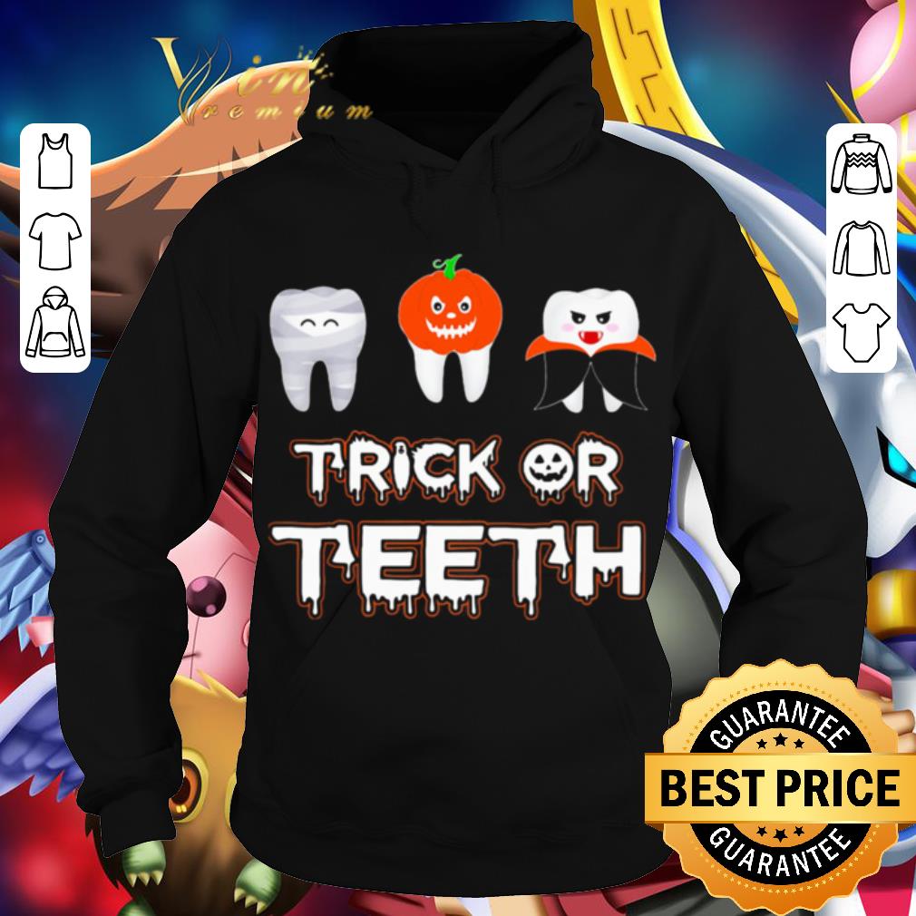 Original Tooth Trick Or Teeth Pumpkin Witch Halloween shirt 3 Original Tooth Trick Or Teeth Pumpkin Witch Halloween shirt
