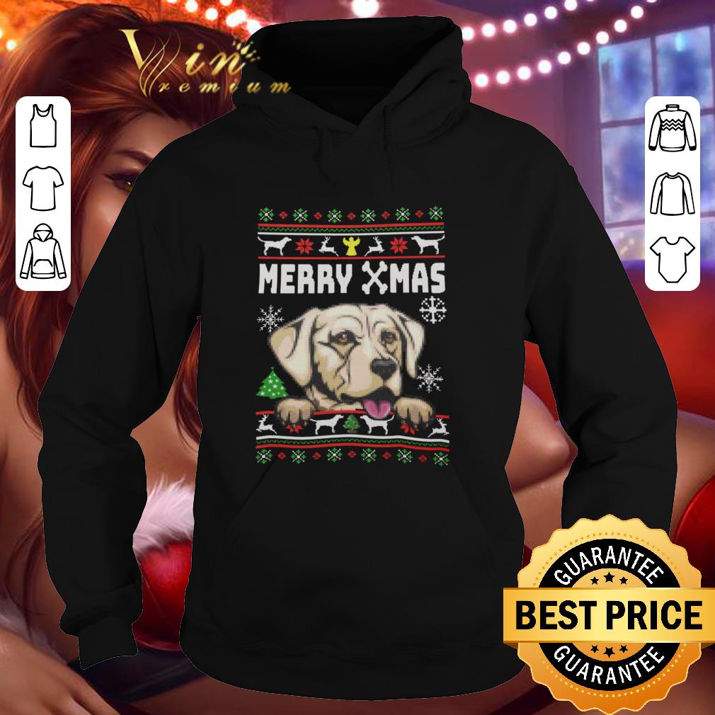 Labrador Retriever Merry Xmas ugly Christmas shirt