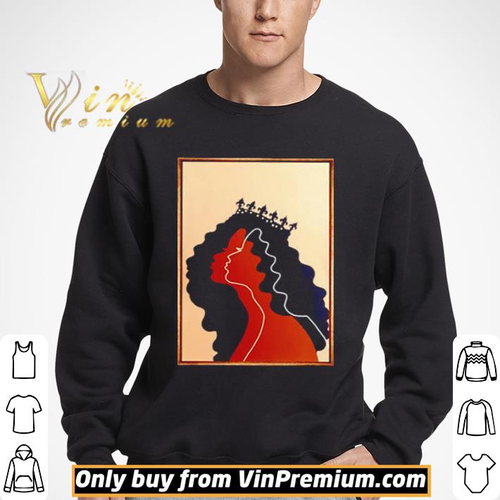Beautiful Black Woman Portrait Art shirt