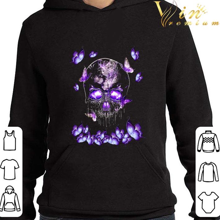 Butterflies Magical Skull shirt