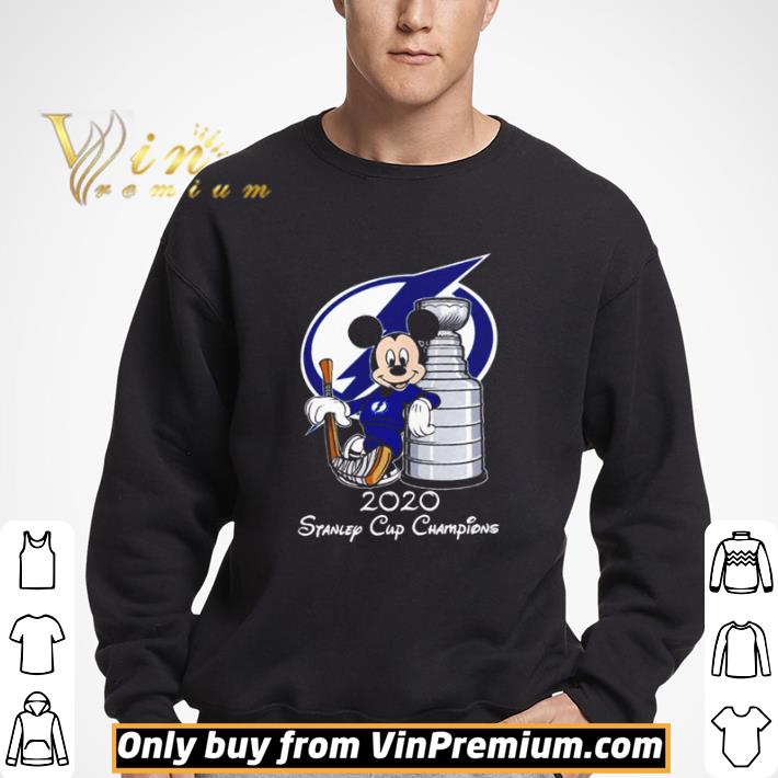 Mickey Mouse Tampa Bay 2020 Stanley Cup Champions shirt