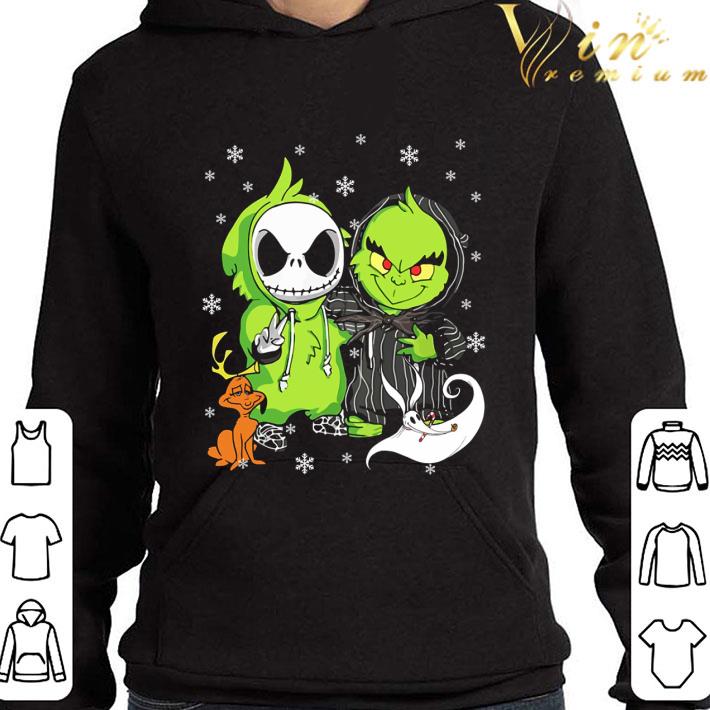 Baby Jack Skellington and Grinch Max and Zero shirt 3 Baby Jack Skellington and Grinch Max and Zero shirt