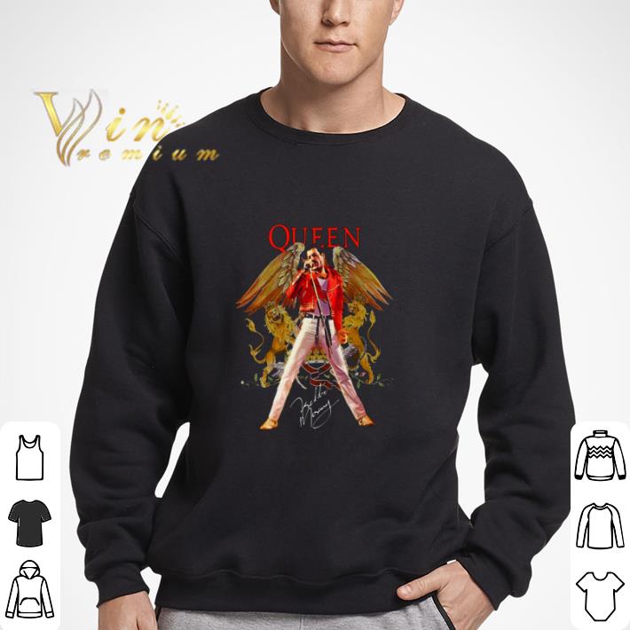 Queen Freddie Mercury Signature tshirt