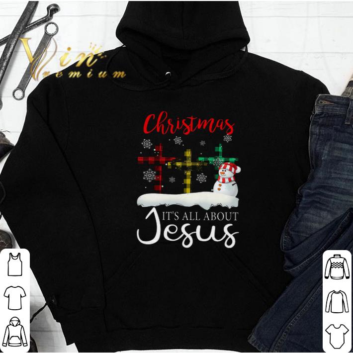 Christmas It's All About Jesus Merry Christmas tshirt