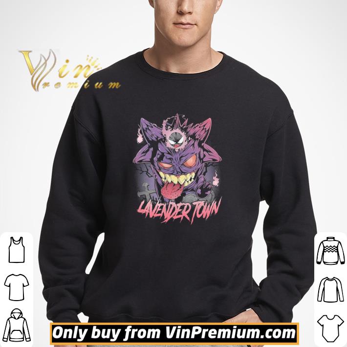Pokemon Lavender town happy Halloween shirt