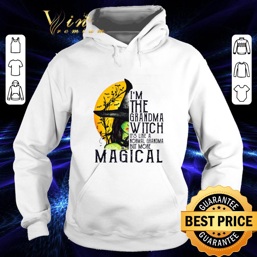 I'm the grandma witch magical halloween shirt