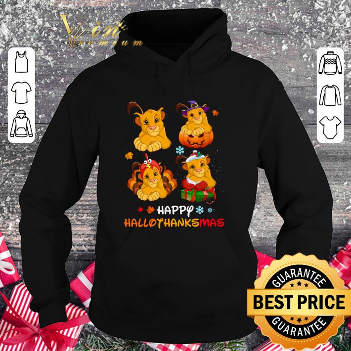 Premium Disney Simba HalloThanksMas The Lion King shirt 3 Premium Disney Simba HalloThanksMas The Lion King shirt