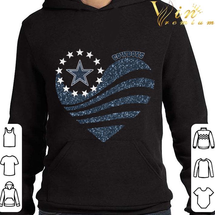 Diamond Heart Dallas Cowboys Betsy Ross Star shirt