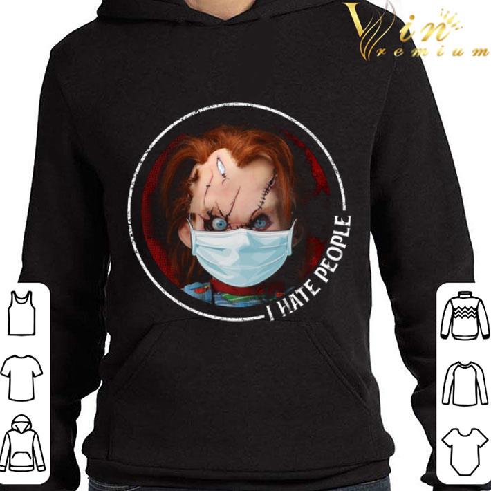 Halloween Chucky face mask i hate people Coronavirus shirt 3 Halloween Chucky face mask i hate people Coronavirus shirt