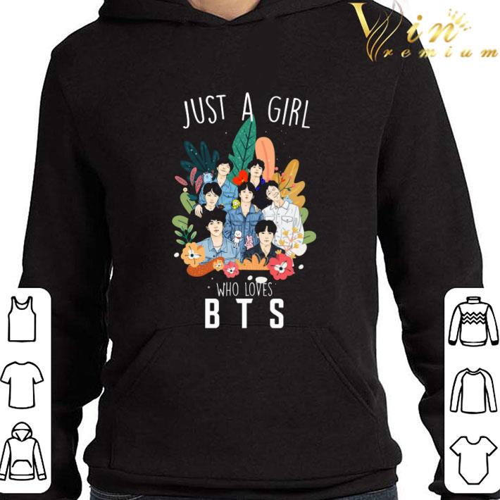 Just a girl who loves BTS band shirt 3 Just a girl who loves BTS band shirt