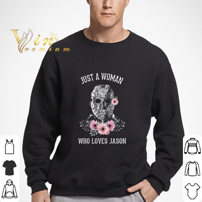 Just A Woman Who Loves Jason tshirt