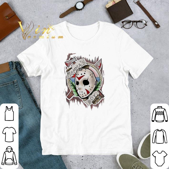 Jacson Voorhees Of The Horror Mommas Boy Happy Halloween tshirt