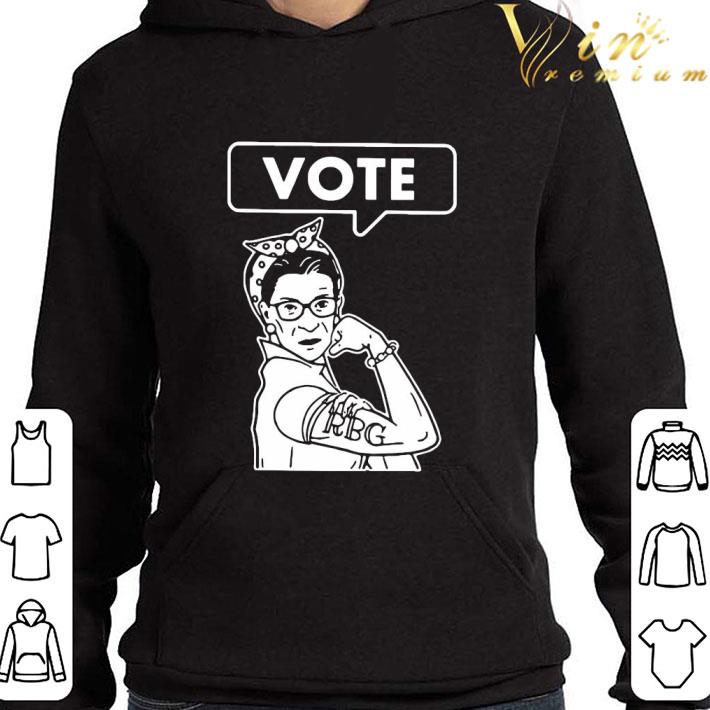 Rosie the Riveter Vote Ruth Bader Ginsburg shirt