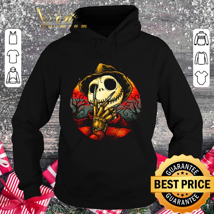 Original Jack Skellington mashup Freddy Krueger shirt
