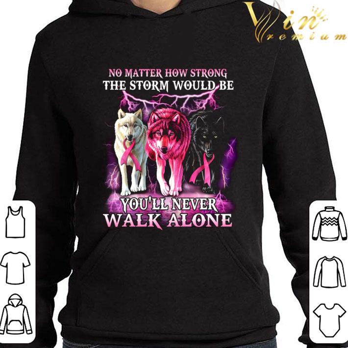 Wolves Breast Cancer Awareness You'll Never Walk Alone shirt 3 Wolves Breast Cancer Awareness You'll Never Walk Alone shirt